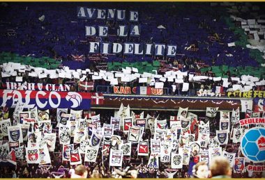 Virage Auteuil - PSG/AC Milan - 20 février 2001